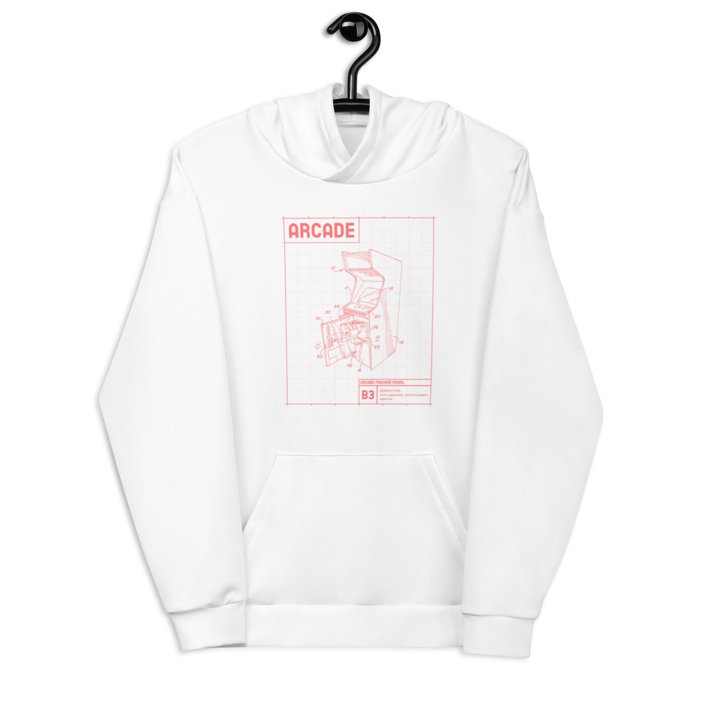 Unisex-Kapuzenpullover ARCADE